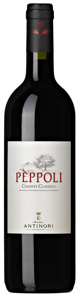 Antinori Péppoli Chianti Classico 0,75L, DOCG, r2014, cr, su