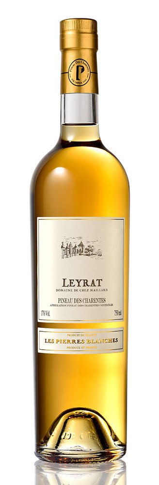 Leyrat Pineau Des Charentes Pierres Blanches 0,75L, fortvin, bl, sl