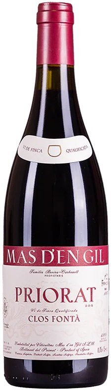 Mas d´en Gil Clos Fonta 0,75L, DOCa, r2018, cr, su