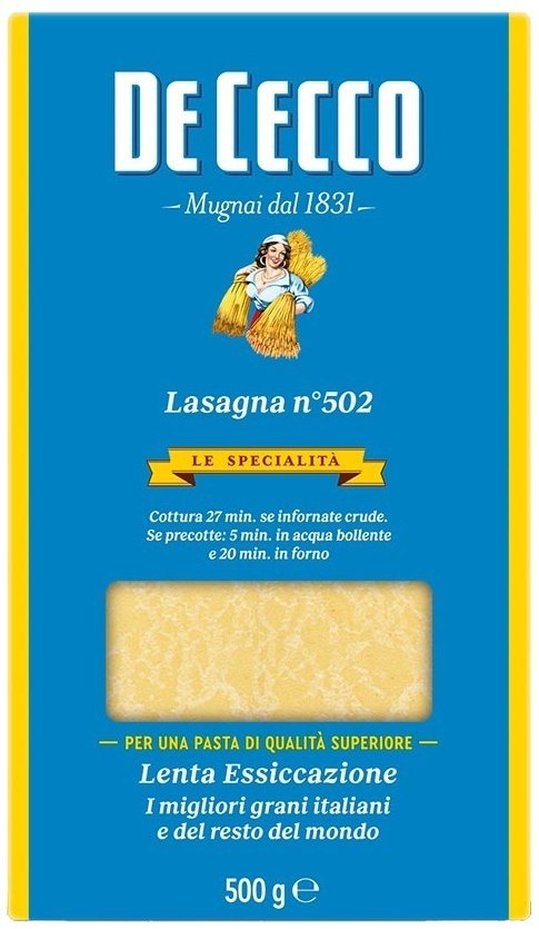 DE CECCO Lasagna semolinové 500 g