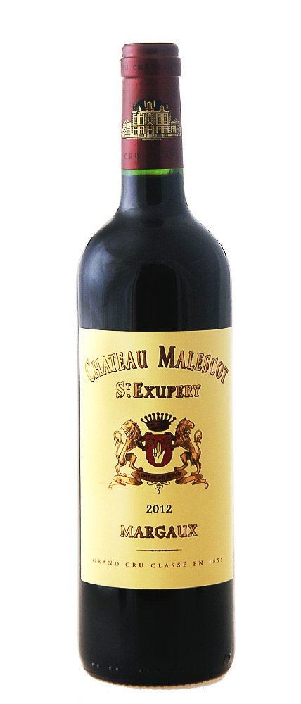 Bordeaux Château Malescot Saint-Exupéry 0,75L, AOC, Grand Cru Classé, r2012, cr, su