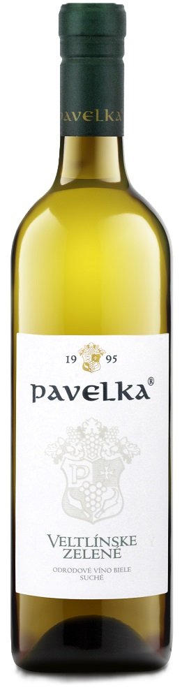 Pavelka Veltlínske zelené 0,75L, r2023, nz, bl, su