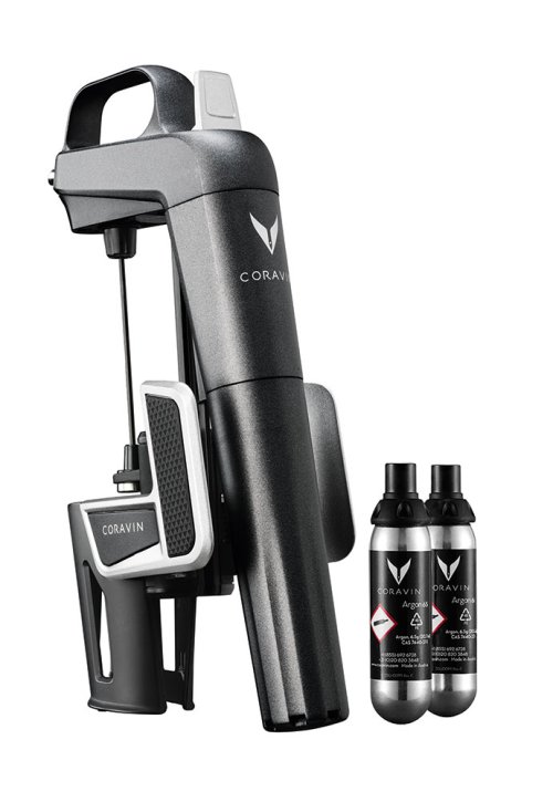 Coravin Model Two s dvoma argónovými kapsulami