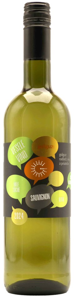 Golguz Veselé víno Sauvignon 0,75L, r2024, ak, bl, su, sc