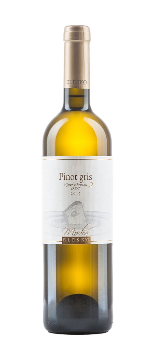 Elesko Pinot Gris 2 0,75L, r2015, ak, bl, plsu