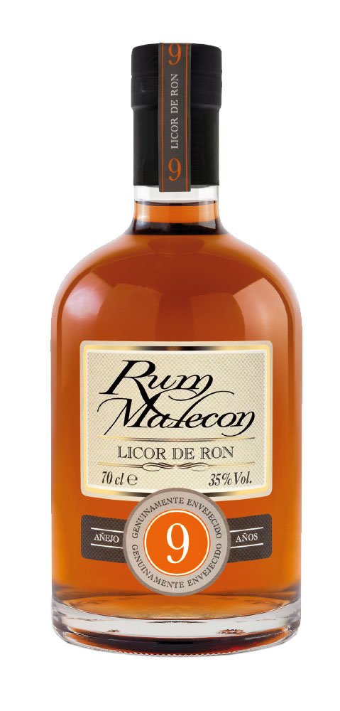 Malecon Licor De Ron 35% 0,7L, rum