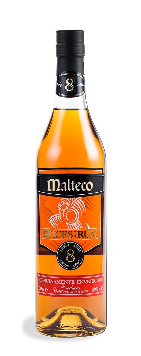 Malteco Spices and Rum 8YO 40% 0,7L, rum