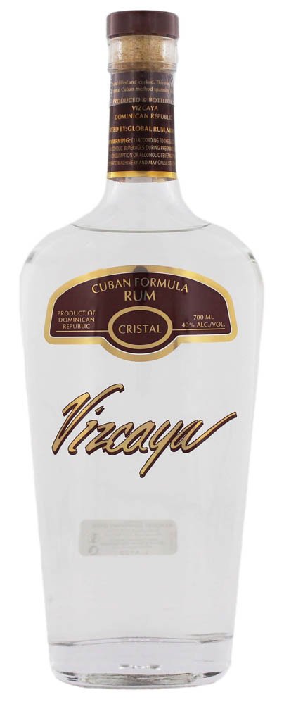 Vizcaya Rum Cristal Light 40% 0,7L, rum