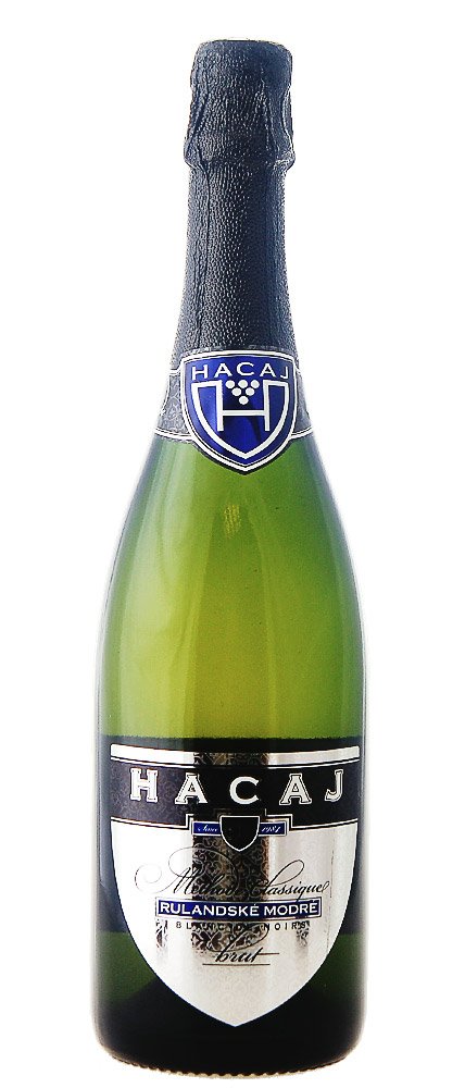 Hacaj Rulandské modré blanc de noirs Brut 0,75L, r2014, pestskt, bl, brut