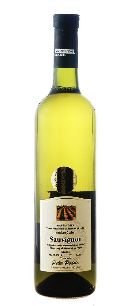 Peter Podola Sauvignon 0,75L, r2013, nz, bl, su