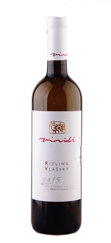 Vinidi Rizling vlašský 0,75L, r2015, ak, bl, su