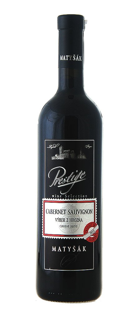 Matyšák Prestige Cabernet Sauvignon 0,75L, r2013, vzh, cr, su