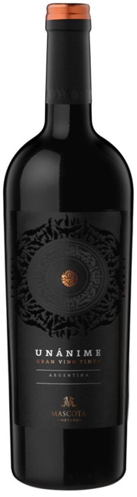 Mascota Vineyards Unánime Gran Vino Tinto 0,75L, r2012, cr, su