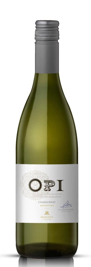 Mascota Vineyards OPI Chardonnay 0,75L, r2015, bl, su