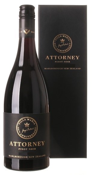 Villa Maria Reserve 60TH Anniv. Attorney Pinot Noir Organic 0,75L, r2021, cr, DB