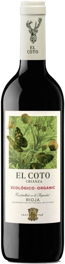 El Coto Crianza Ecológico, BIO 0,75L, DOCa, r2021, cr, su