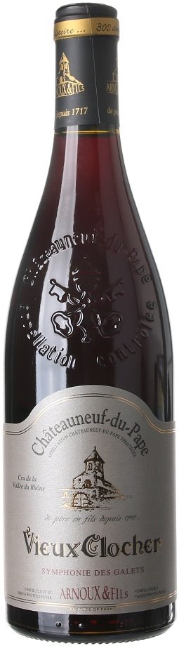 Arnoux & Fils Vieux Clocher, Châteauneuf-du-Pape 0,75L, AOP, r2023, cr