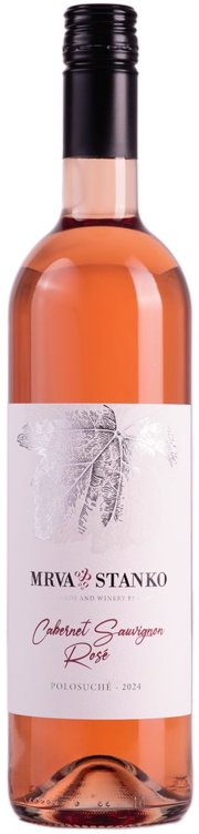 Mrva & Stanko Cabernet Sauvignon rosé 0,75L, r2024, vin, ruz, plsu, sc