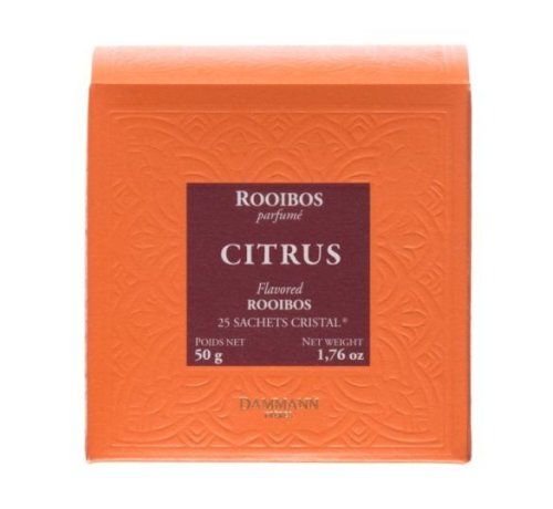 Dammann Fréres Sachets Box Rooibos Citrus, aromatizovaný, 25 x 2 g,  5222,cervcaj, krsac