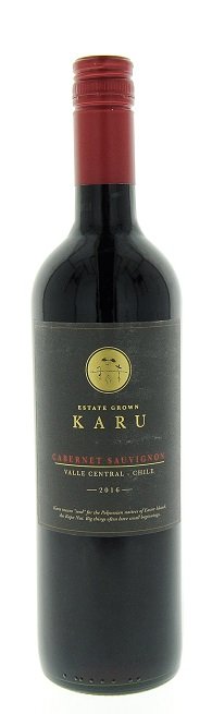 Karu Cabernet Sauvignon 0,75L, r2016, cr, su