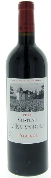 Bordeaux Château L´Evangile 0,75L, AOC, r2014, cr, su