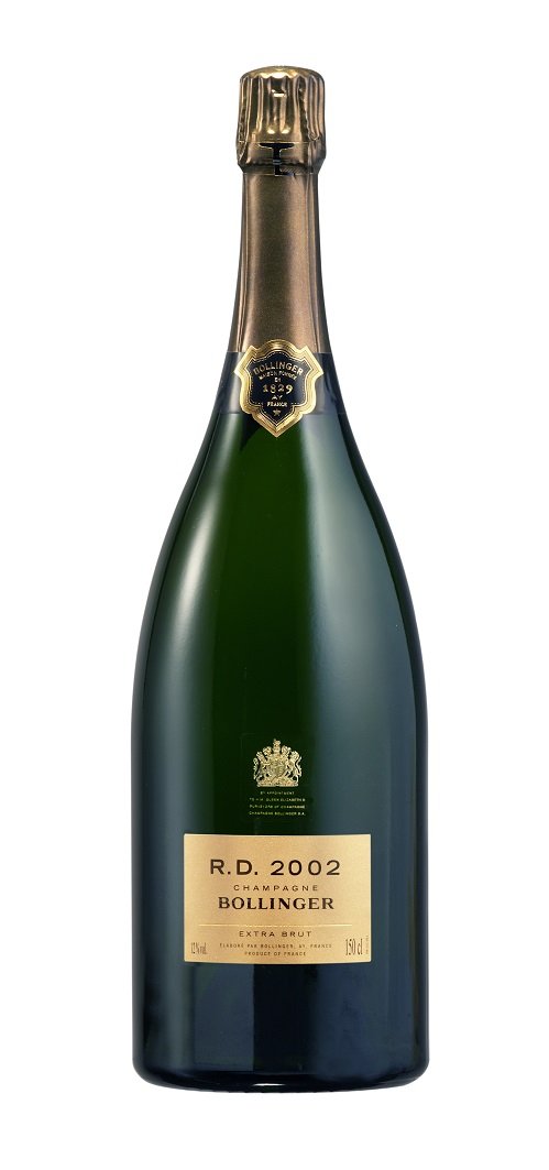 Champagne Bollinger R.D. Extra Brut Magnum 1,5L, AOC, r2002, sam, bl, exbr