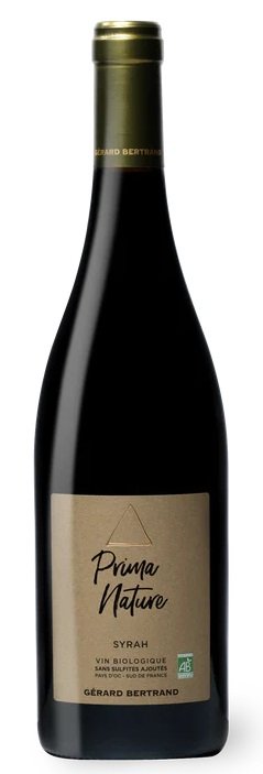 Gérard Bertrand Prima Nature Syrah, BIO 0,75L, IGP, r2024, cr, su