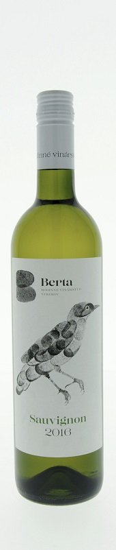 Berta Sauvignon 0,75L, r2016, ak, bl, su