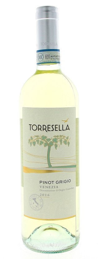 Torresella Pinot Grigio 0,75L, IGT, r2016, bl, su