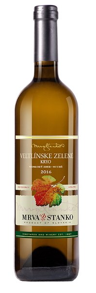 Mrva & Stanko Veltlínske zelené KRYO, Šenkvice 0,75L, r2016, nz, bl, su