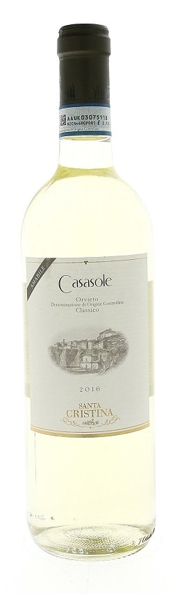 Santa Cristina Casasole Orvieto 0,75L, DOC, r2016, bl, plsl