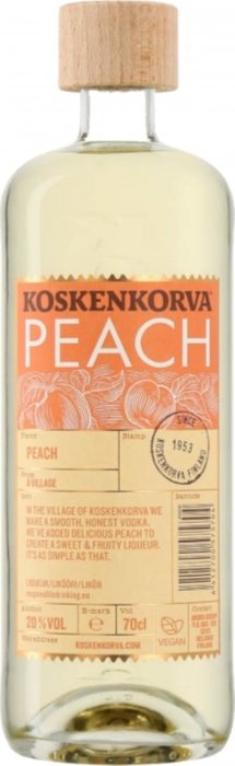 Koskenkorva Peach 20% 0,7L, vodka