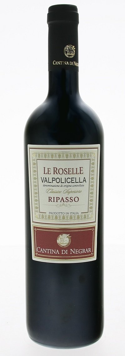 Cantina Di Negrar Le Roselle Valpolicella Classico Superiore Ripasso 0,75L, DOC, r2015, cr, plsu