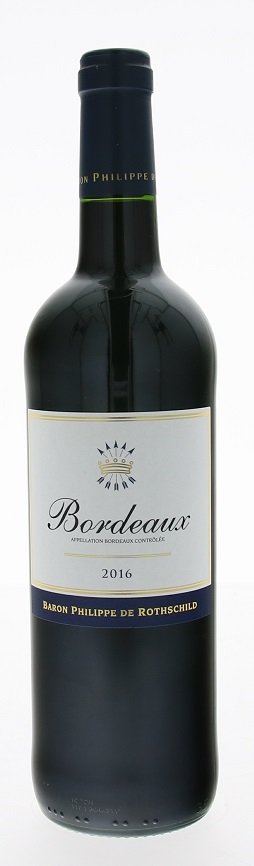 Rothschild Bordeaux Rouge 0,75L, AOC, r2016, cr, su