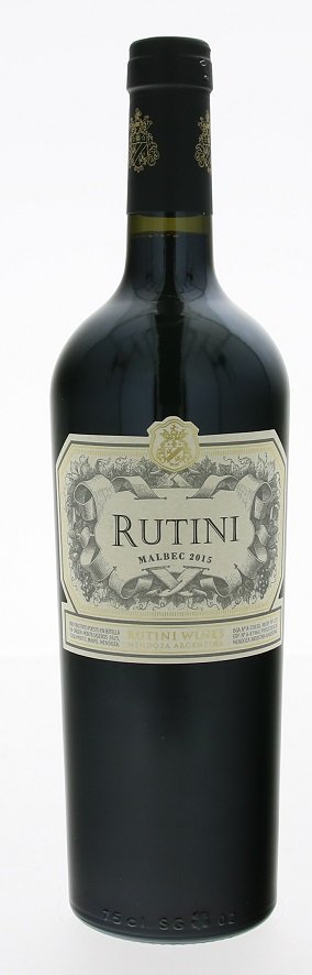 Rutini Colección Malbec 0,75L, r2015, cr, su