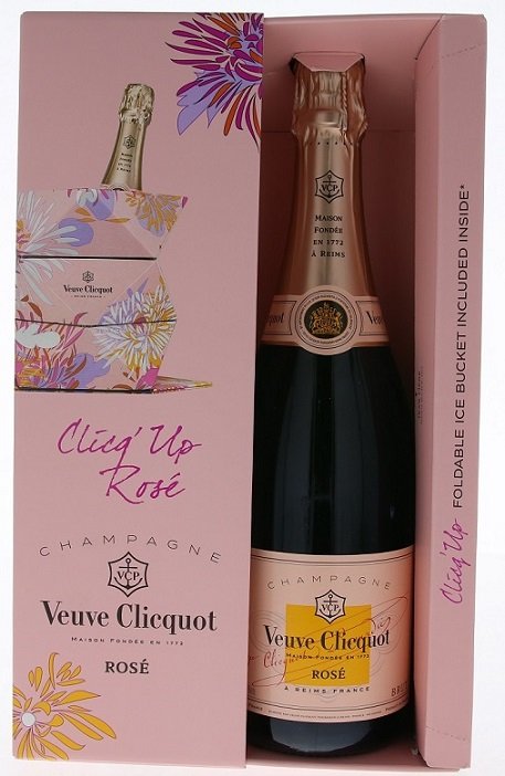 Veuve Clicquot Ponsardin Rosé Brut  Clicq up  NV 0,75L, AOC, sam, ruz, brut, DB