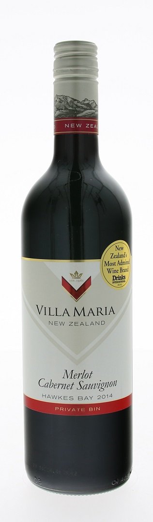 Villa Maria Private Bin Merlot - Cabernet Sauvignon 0,75L, r2014, cr, su