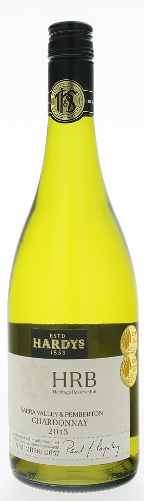 Hardys Bin HRB Heritage Reserve Bin D 657 Chardonnay 0,75L, r2013, bl, su