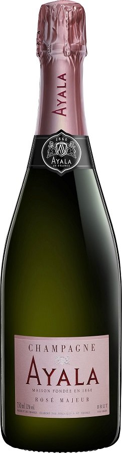 Champagne Ayala Brut Rosé Majeur 0,75L, AOC, sam, ruz, brut