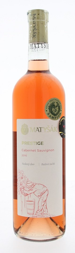 Matyšák Prestige Cabernet Sauvignon 0,75L, r2016, nz, ruz, su