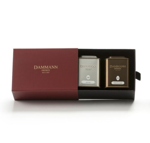 Dammann Fréres Coffret LOUVRE, 2 druhy čajov v DB, 60g  7759,box