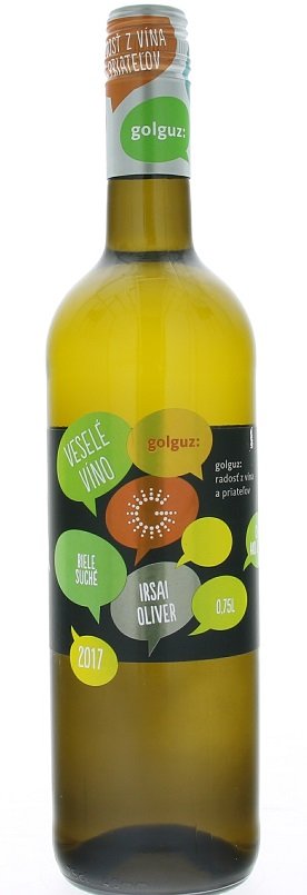 Golguz Veselé víno Irsai Oliver 0,75L, r2017, ak, bl, su