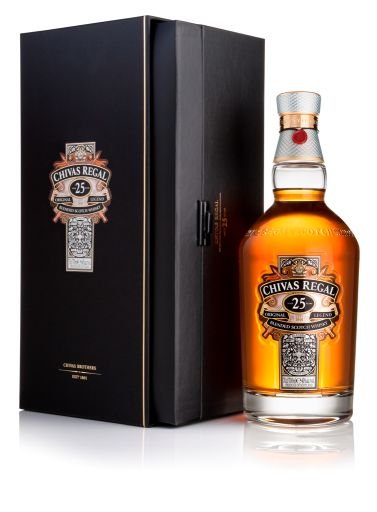 Chivas regal whisky 25r. 40% 0,7L, whisky