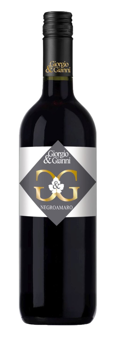 Giorgio & Gianni Nero Negroamaro 0,75L, IGT, r2016, cr, su, sc