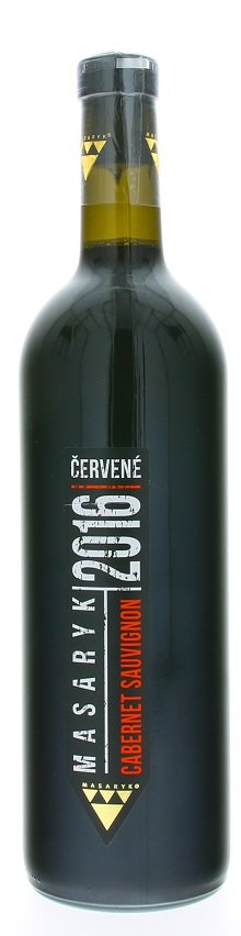 Masaryk Cabernet Sauvignon 0,75L, r2016, vzh, cr, su