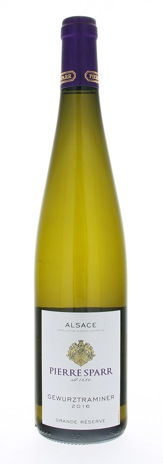 Pierre Sparr Réserve Gewurztraminer 0,75L, AOC, r2016, bl, plsu