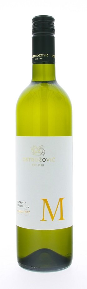 Ostrožovič Abbrevio Collection Muškát žltý 0,75L, r2016, ak, bl, plsu, sc