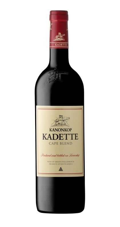 Kanonkop Kadette Cape Blend 0,75L, r2016, cr, su