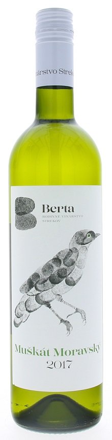 Berta Muškát Moravský 0,75L, r2017, ak, bl, plsu