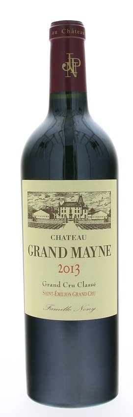 Bordeaux Château Grand Mayne 0,75L, AOC, Grand Cru Classé, r2013, cr, su